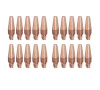 20PCS MIG Welding Contact Tips for KP2744-035T 0.9mm Tapered 350A, Compatible with Lincoln Magnum PRO 100L 175L 250L Torch, Copper 28x7.5mm