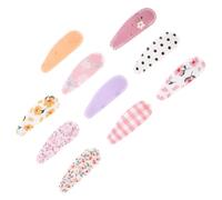 20pcs Mini Hair Clips Fabric Retro Clip Set for Children | Easy to Use, Won't Pull or Damage Hair, Suitable for Graduations and Banquets