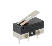 20PCS Mini Micro Limit Switch C NO NC 3 Pins PCB Terminals SPDT 1A 125V Roller Arc lever Snap Action Push Mouse switches(HANDLE,100PCS)