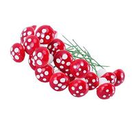 20Pcs Mini Mushroom Miniature Garden Landscape Ornament Home Decor