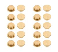 20pcs Mini Rotating Bearing for Nail Art DIY Crafting, Metal Golden | High-speed Universal Bearing, Bulk Replacements for Technicians and Hobbyists, Art Tool Rings Music Box Figurines