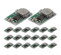20pcs Mini360 Converter Module 3A High Efficiency Regulator 4.75V-23V Input 1V-17V Output for Arduino Projects