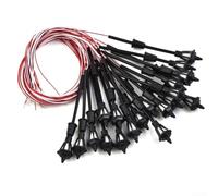 20Pcs Miniature Garden Lights 1:150 Scale Pre-Wired | 20pcs set, white LEDs, 1:150 scale, fits HO/OO layouts, pre-wired for 3V