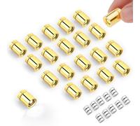 20pcs Miniature LED Lights, Battery Powered Small Decorative LED Lights with 10 Extra Spare Batteries for Dollhouse DIY Crafts Toy Building Blocks Party Decor (Cold White)