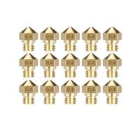 20Pcs MK10 Nozzles 0.2-1.0mm For 3D Printer M7 Brass Extruder Head Hotend Nozzle Fit ，Compatible For 1.75mm Filament 3d(0.3mm Mk10)
