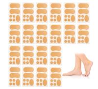 20Pcs Moleskin Tape Rapid Healing to Prevent Blisters Moleskin PVC Material Easy to Tear Off Without Leaving Glue Blister Tape Effective for Corns Calluses Bunions Blisters Metatarsalgia
