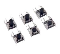 20pcs Momentray Tactile Push Button Switch Right Angle Horizontal holder With Stent 6 * 6 * 4.3/5/6/7/8/9/10/11/12/mm(6x6x12)
