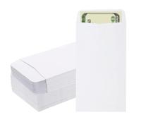 20Pcs Money Blank Paper Envelopes Card Packaging Envelope Cash Holder Bags for Checks Tickets for Invitations