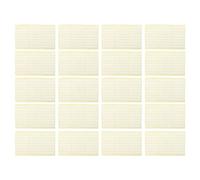 20pcs Nail Art Double Sided Mounting Tape - Strong Adhesive, Multi Purpose - Easy to Remove, Cut to Fit - for Artificial Nails, Home and Office Wall Decorations