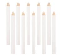 20pcs Nail Art Picking Pen White Wood Wax Dotting Tool
