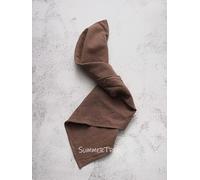 20pcs Napkins 40X40CM Plain Washed Cotton Classic Style Tea Towel Dining Place Mats for Rustic Table Decoration