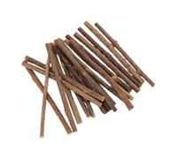 20Pcs Natural Silvervine Cat Chew Sticks - Wooden Teeth-Cleaning Sticks with Mint & Catnip