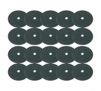 20PCS Non Woven Tree Mulch For Rings for Tree Trunk Protection and Prevention Breathable Landscape Fabric Mat for Outdoor Planting Areas (25cm)