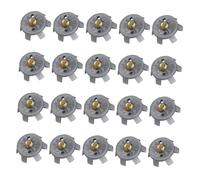 20Pcs Nonslip Golfs Shoe Pin Screw Type Nails Golfs Spikes Replacement Studs Fast Twists Turn Screw Studs Fast Replacement Golf Shoes Accessories