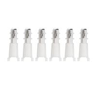 20pcs Nose Hair Cutter Replacement Head, Steel Blades, Long Life, Compact Design, Daily Cleaning Brush, for Travel Use
