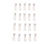 20pcs Nose Hair Trimmer Replacement Head Steel Blades Small Travel Nose Trimmer Replacement Accessories Nose Hair Trimmer Internal Trimmer Head for Men