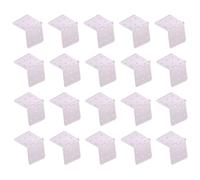 20pcs Nylon Model Aircraft Hinge Suitable for various finxie wing type high strength model hinges for safe attachment and smooth movement
