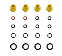 20PCS O Ring Nozzle Set for Karcher Pressure Washer Accessories Compatible with Karcher K2 K3 K4 K5 K6 K7 Hose Nozzle, Spare O Ring Seal 2.640-729.0 Rubber, Cleaning Tools Accessories
