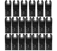 20Pcs Oscillating Saw Blade, Multitool Saw Blades Oscillating Cutting Kit for Dremel Fein Multimaster Makita Bosch Mix Multitool Wood Cutting Blades Set 34mm