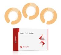 20PCS Ostomy Barrier Rings, Outer Diameter 1.8" (45mm) 4mm Thickness, Medical Hydrocolloid Ostomy Supplies, Moldable Ostomy Ring, Skin Extender Rings for Colostomy Bags