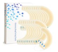 20PCS Ostomy Supplies,Ostomy Barrier Strips,Elastic Barrier Adhesive Tape Strips for Colostomy Bags Curved Ileostomy Tape for Stoma Urostomy Bag