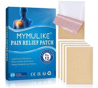 20Pcs Pain Relief Patches, Heat Patches for Pain Relief Fast-Acting Patches Long Lasting Relief of Pains for Knee, Back, Neck, Shoulder Pain and Muscle Soreness Knee Pain Relief Patch