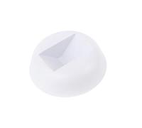 20pcs PE Film Jewelry Storage Box 3D Packaging Case Gemstone Free Stand Floating Frame Membrane Ring Earrings Necklace Display Holder For Earring Necklace Bracelet(White-5.5cm)