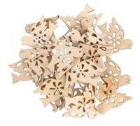 20pcs Peace Dove Wooden Cutouts Unfinished Craft Pieces