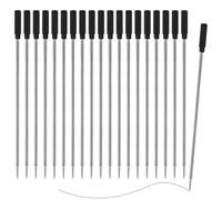 20Pcs Pen Refills, 4.5'' Pen Refills Black Ballpoint Medium Point 1.0mm, Cross Pen Refill 8513 Compatible, Replaceable Ballpoint Pens Refill, Smooth Writing Ink Suitable for Office & Personal Use