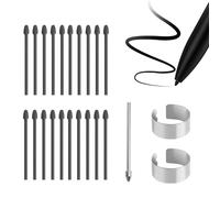 20Pcs Pen Tips + 1 Pcs Titanium Alloy Replacement for Remarkable 2, Soft Pen Tips Replacement for Marker 1/2 Stylus Marker Nib Plus, Durable Nibs Support 4096 Pressure Sensitivity/Tilt with Tool