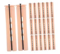 20pcs Perm Rod Hair Styling Slip Curling Tools for Long Short Hair for DIY Curls Salon Use