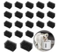20pcs Pet Fountain Replacement Filters, Cat Fountain Filters Replacement Pet Drinking Water Sponge Foam Filters Compatible with PETKIT Eversweet 3 Pro 92oz/2.8L Pet Fountain