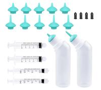 20PCS Pet Nursing Bottle with Green Replacement Mini Nipple Feeding Bottle, Feeding Kit for Kittens Puppiesfor Newborn Kittens, Puppies, Small Animals,