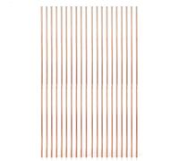 20pcs Phosphor Copper Brazing Rods, 2.5mm Diameter 25cm Welding Rod for Copper Pipes, Refrigerators, Air Conditioners, Electrical Machine HVAC