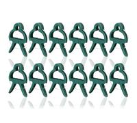 20Pcs Plant Clips for Climbing Plants, Adjustable Garden Plant Clips Reusable Stem Holder Clips Branch Gripper for Vine Tomatoes Vegetables Flowers (Small, Swallow Shape)