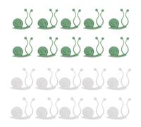 20pcs Plant Fixture Clips for Vine Climbing, Adhesive Plastic Support