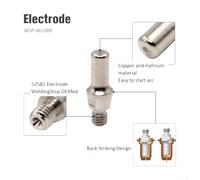 20pcs Plasma Electrode and Pt60 Mt51313p11 Mt52582 Cutting for Nozzle for Ipt60 Plasma Tips Torch