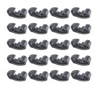 20Pcs Plastic Camping Tent Pole Hooks Buckle Caravans Awning Tent Hanger Buckles
