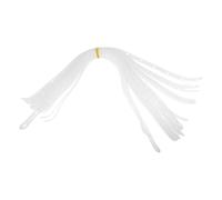 20pcs Plastic Clothes Hanger Strips White for Closet Organizing