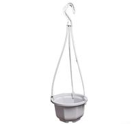 20PCS Plastic Flowerpot Hooks for Hanging Potted Plants on Indoor Shelves Outdoor Decks and Balcony Railings Without Drilling