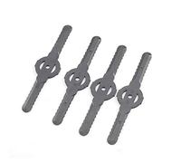 20Pcs Plastic Grass Trimmer Blades Lawn Mower Blade Cordless Trimmer Garden Tool Lawn Mower Trimmer Accessories