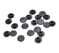 20pcs Plastic Hex Socket Bolt Cover Protectors For M5-14 Screws Applied In HVAC Systems And Electrical Cabinet Mounting Solutions(M6)