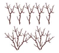 20pcs Plastic Reindeer Antler Branches Decorative Branches DIY Craft