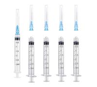 20Pcs Plastic Transfer Tools, 3ml Multi Purpose Measuring Tools, Laboratory Accessories, Individually Sealed Packaging (3ml 23g 25mm)