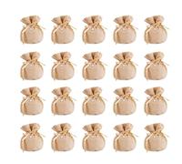 20Pcs Plush Gift Bags for Candy Packaging Stylish Party Supplies for Wedding Planners and Event Organizers Gift
