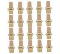 20pcs Pneumatic Brass Valved Muffler 1/8 Npt Threaded Exhaust