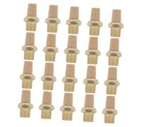 20pcs Pneumatic Muffler Chambered Silencer 1/8 Npt Threaded Brass