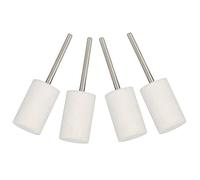 20pcs Polishing Buffing Wheels, 2.35mm Shank Wool Grinding Head Jewelry Polish Watch Drill Tool Accessory