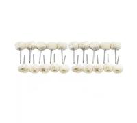 20Pcs Polishing Buffing Wool Cotton Wheel Brush for Dremel Rotary Kits