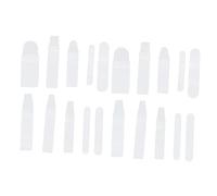 20Pcs Portable Makeup Brush Covers Makeup Tool Storage Pouches for Clean Tidy Organization Multi Protective Bags for Makeup Artists and Enthusiasts
